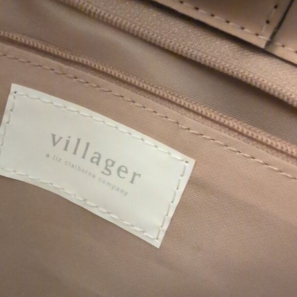 Liz Claiborne Villager Y2K pastel Rainbow print handbag purse NWT - Picture 8 of 11